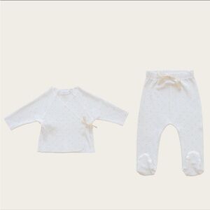 Jamie Kay wrap top and pant set 6-12m